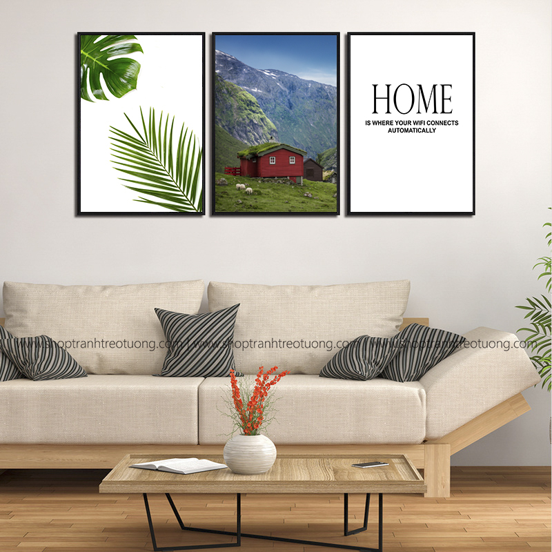 Tranh canvas: Home 1